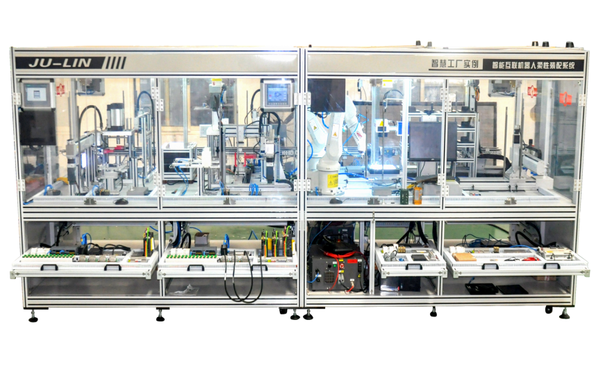 JL-MINI-F2 机器人柔性装配集成制造系统